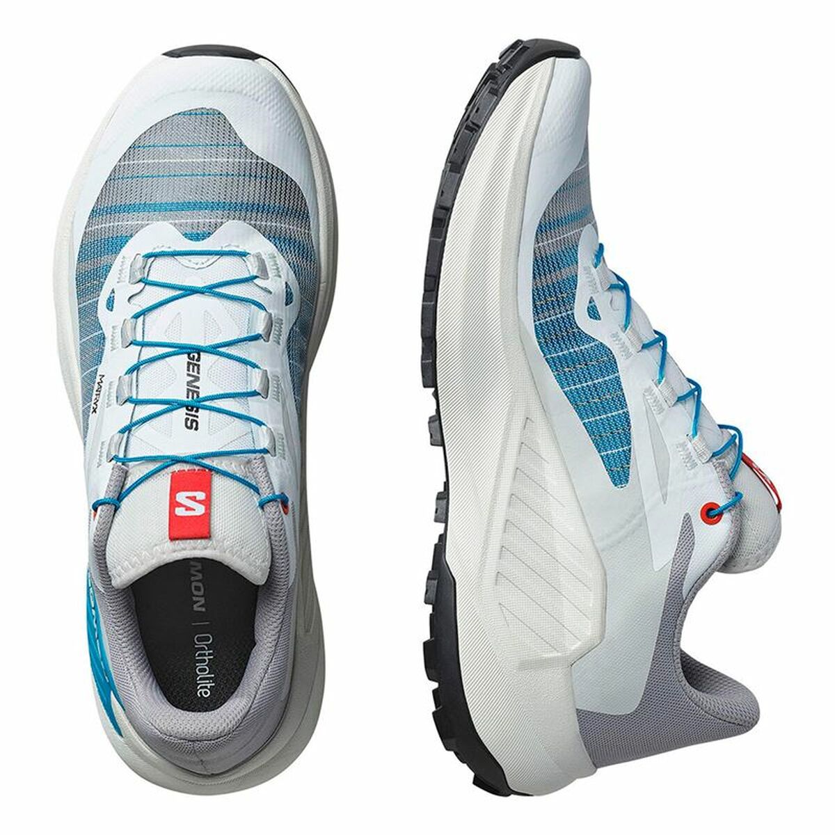 Running Shoes for Adults Salomon Genesis W White-2