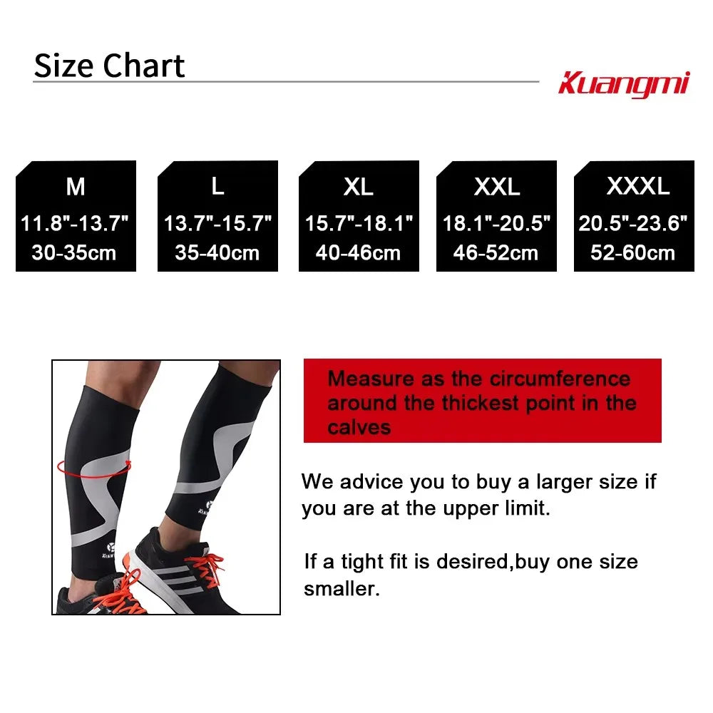 2pcs Calf Compression Sleeves Running Leg Sleeves