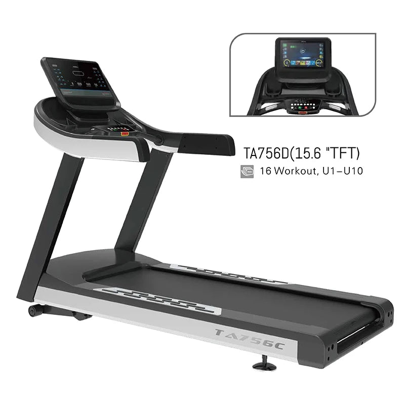 Home Use Wireless Heart Rate Running Machine// Electric Aerobic Exercise Fitness Treadmill - GilloServ