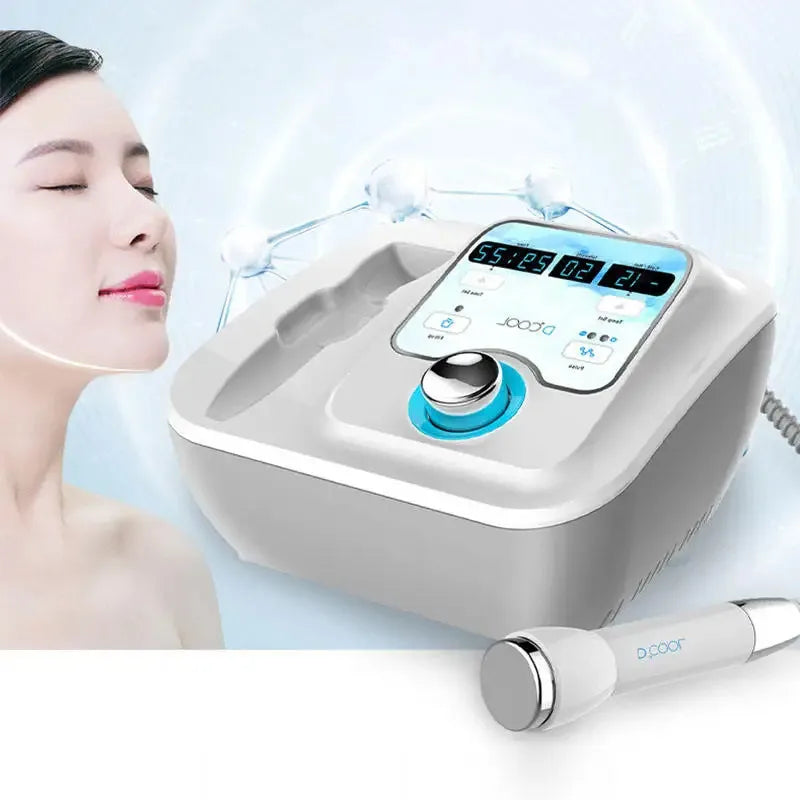 New Portable Cool/Hot EMS for skin Tightening/Puffiness/ Facial Electroporation machine for Beauty - GilloServ