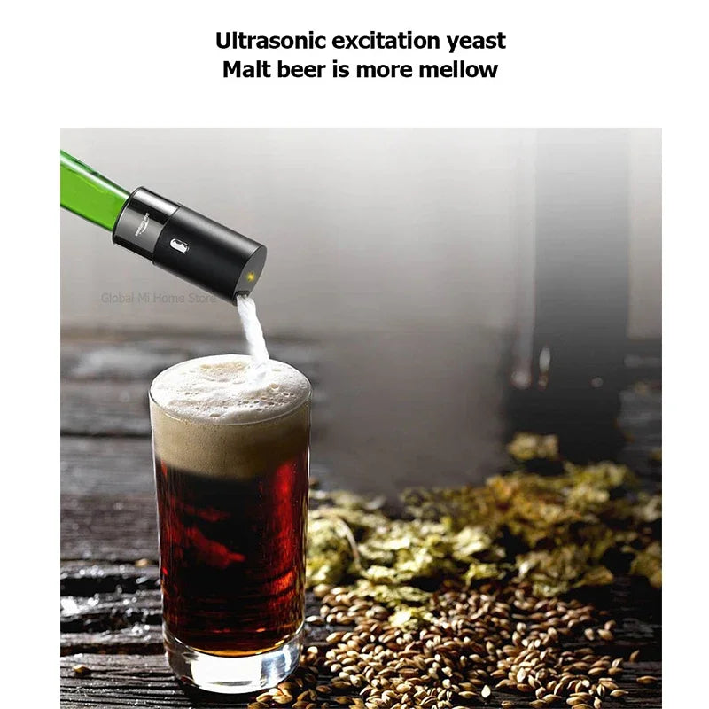 Automatic Beer Foamer Washable Beer Foam Machine Barware