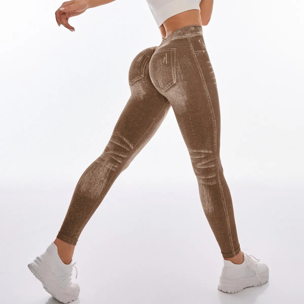 ﻿ Women Sport Yoga Leggings  Skinny Tight jeans - GilloServ