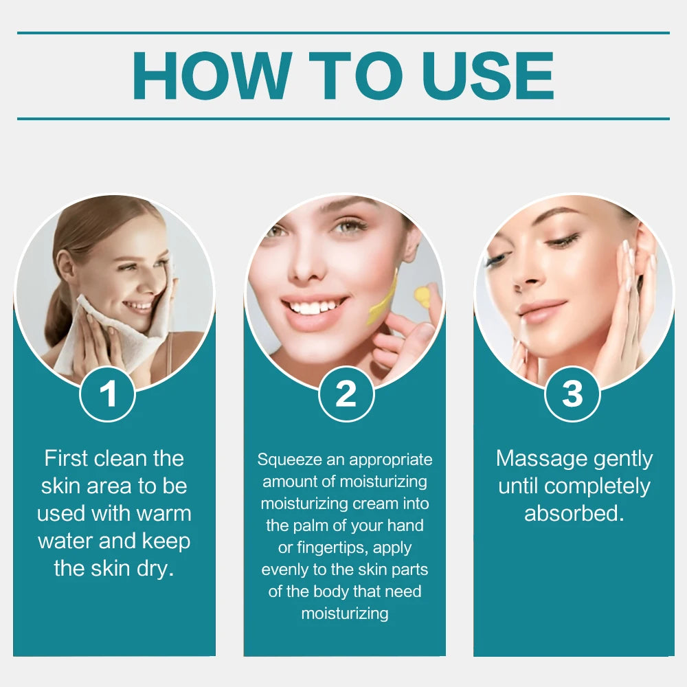 Firming and Moisturizing Cream, Wrinkle Reduction and Spot Lightening, Deeply Nourishes Skin, Suitable for Sensitive Skin, - GilloServ