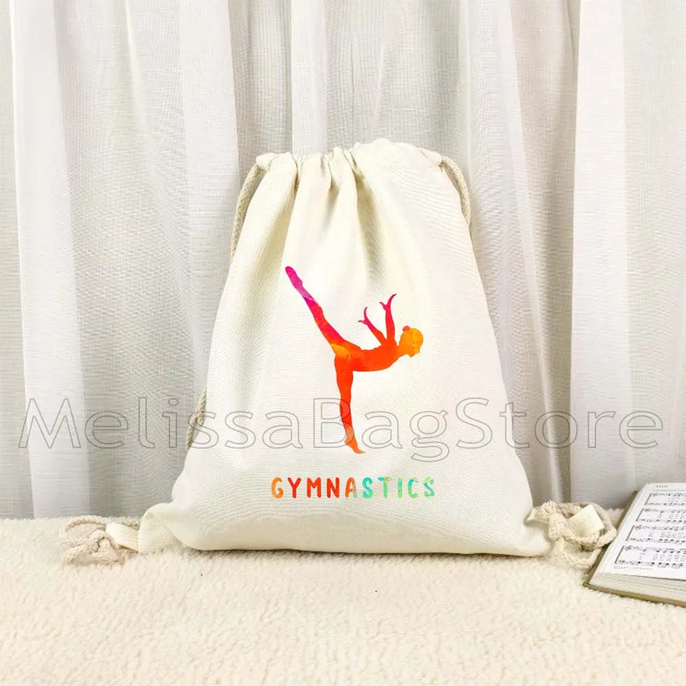 Ballet Gymnast Gymnastics Girl Colofull Sports Aerial Silk Yoga Women - GilloServ