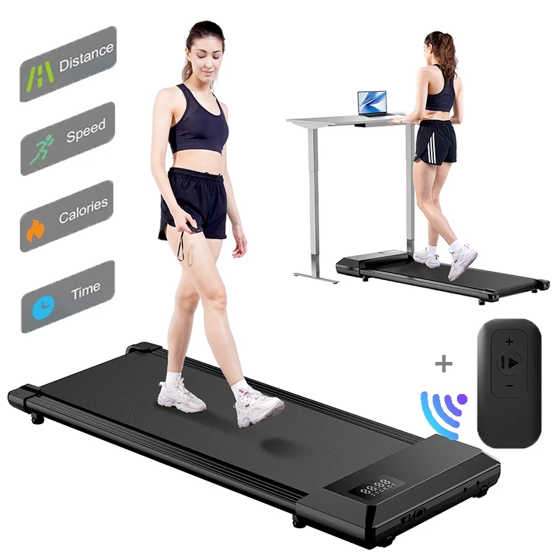 350lbs Treadmill for Home 2.5HP Walking Pad LCD Digital Data Display - GilloServ