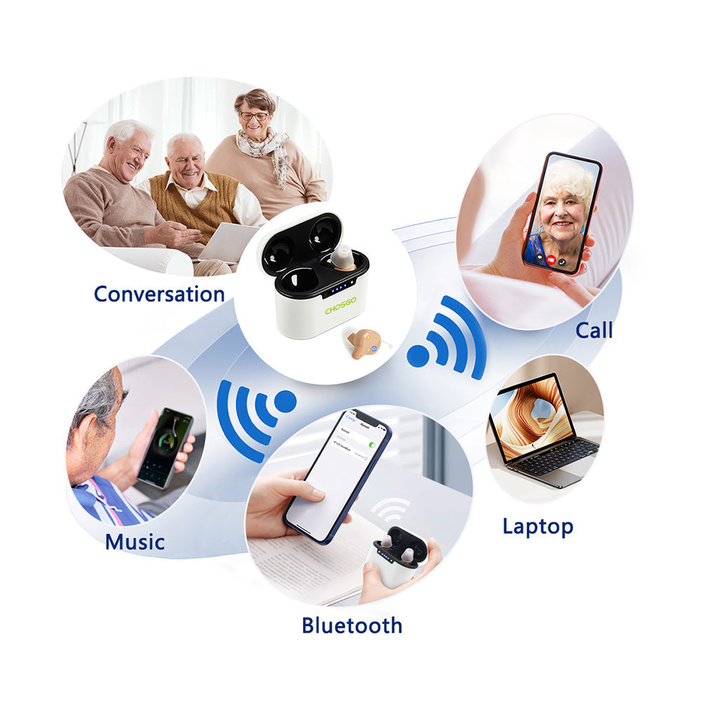K23 Bluetooth OTC Hearing Aids - GilloServ