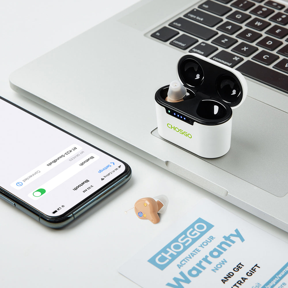 K23 Bluetooth OTC Hearing Aids - GilloServ