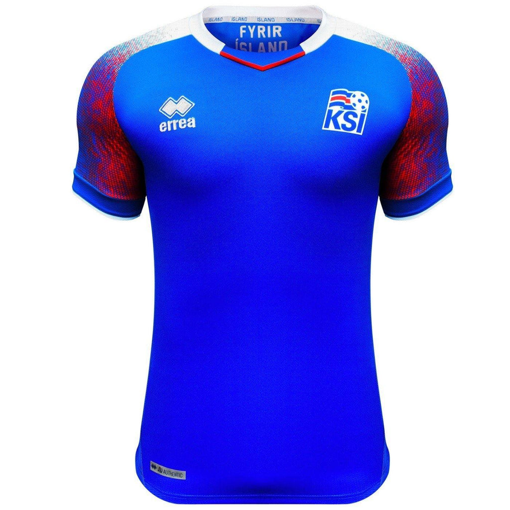 Iceland national Soccer team Home jersey 2018/19 - Errea-0
