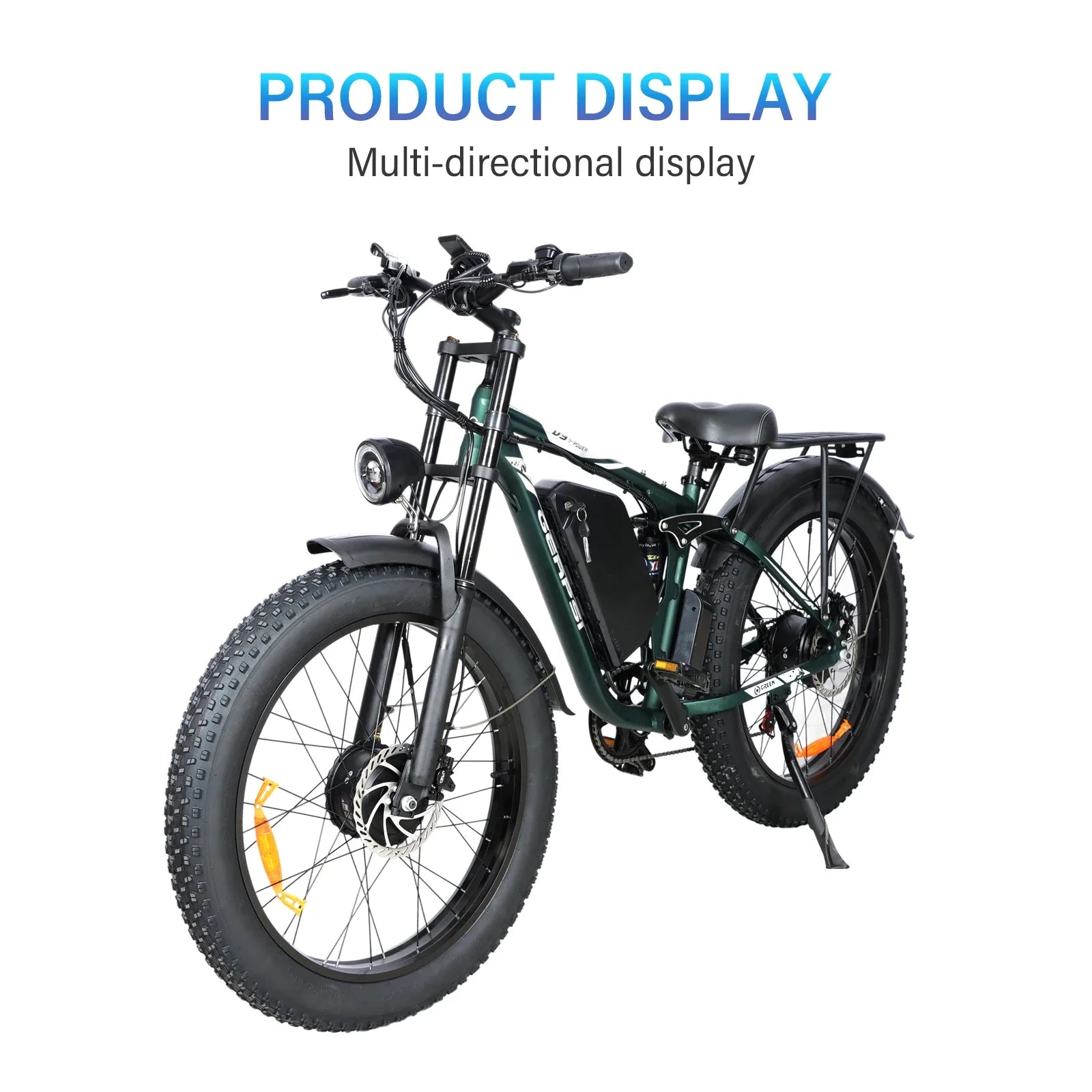 High Performance 2603 Electric bicycle 3000W Motor 48V25Ah-52V32Ah Battery City Commuter, Electric Bike 26inch ALL Terrain Tires - GilloServ