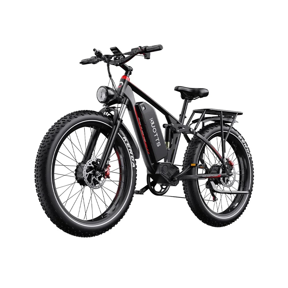 HOT SALE S26 Dual Suspension E-Mountain bike For Adult 48V 20Ah Battery Dual Motor 26 inch Fat Tire - GilloServ