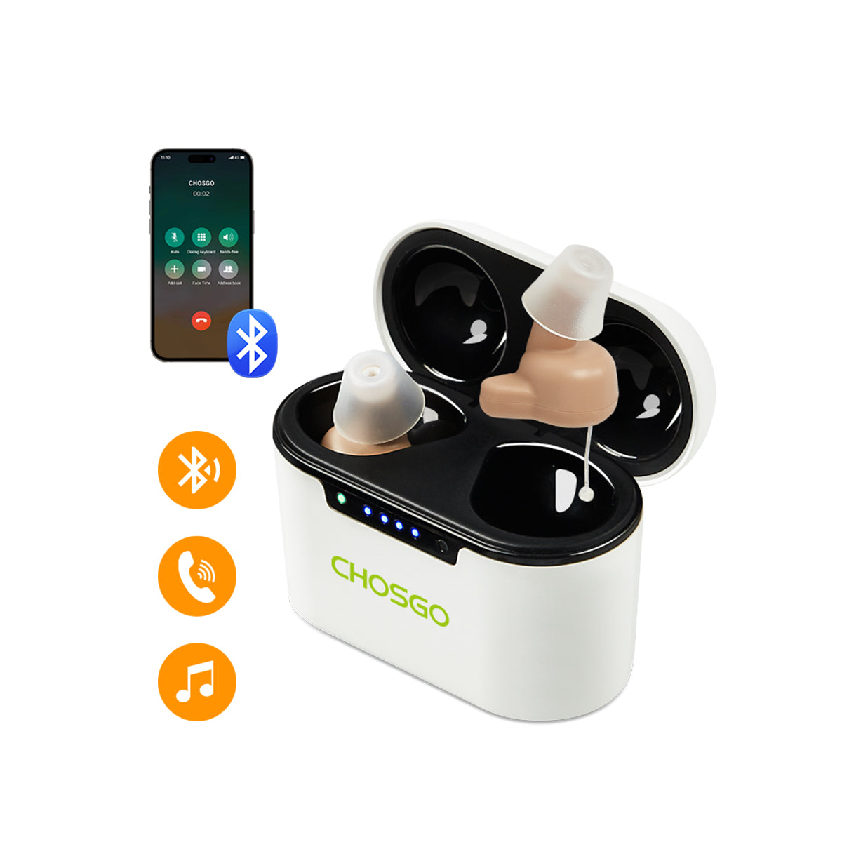 K23 Bluetooth OTC Hearing Aids - GilloServ