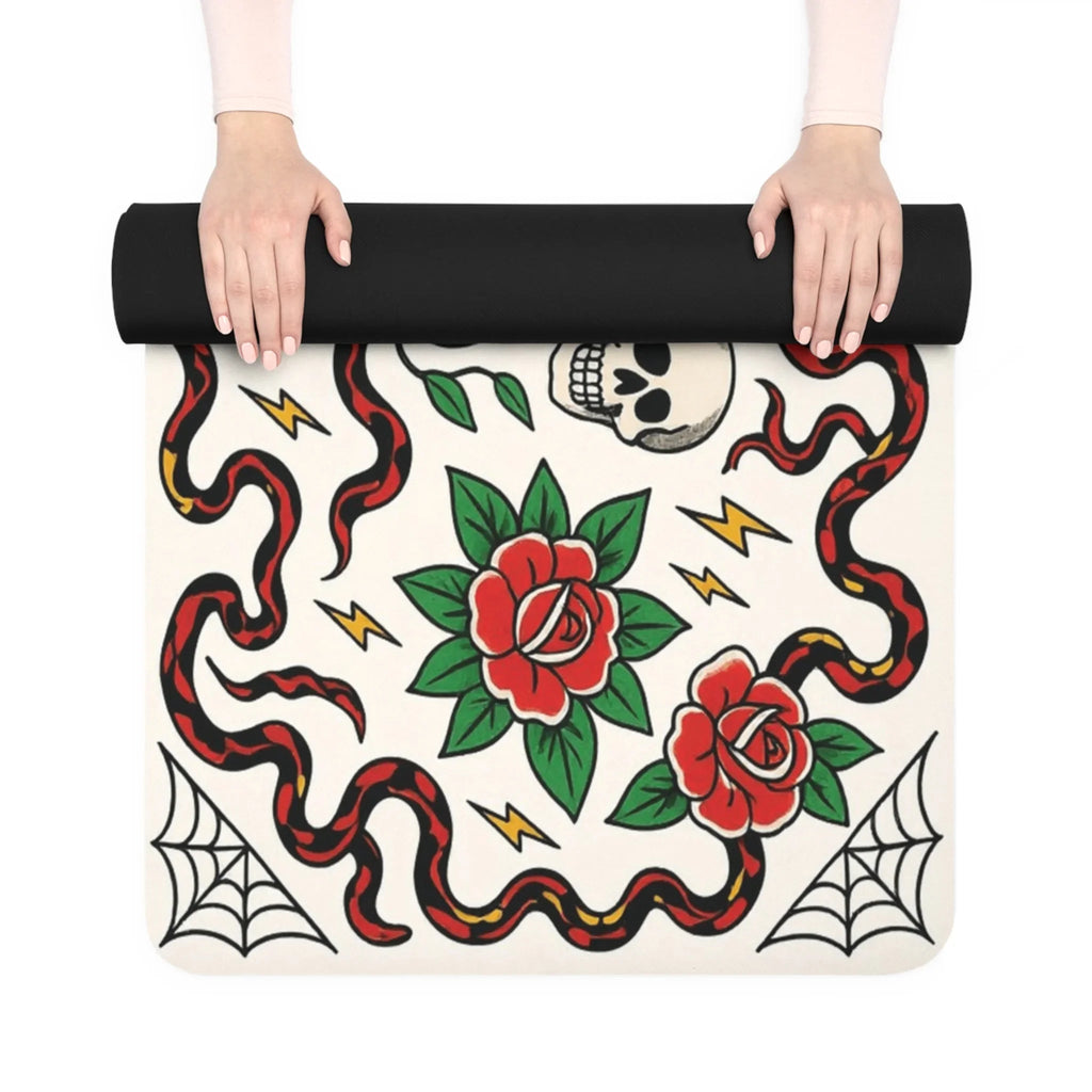 Nine Lives, Zero Slips — Black Cat Yoga Mat (3mm) | Yune Yoga - GilloServ