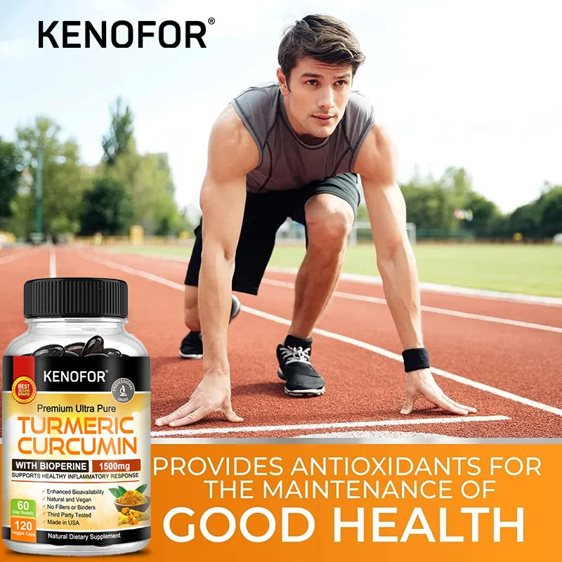 Curcumin Nutritional Supplement Supports Knee, Joint and Bone Health - GilloServ