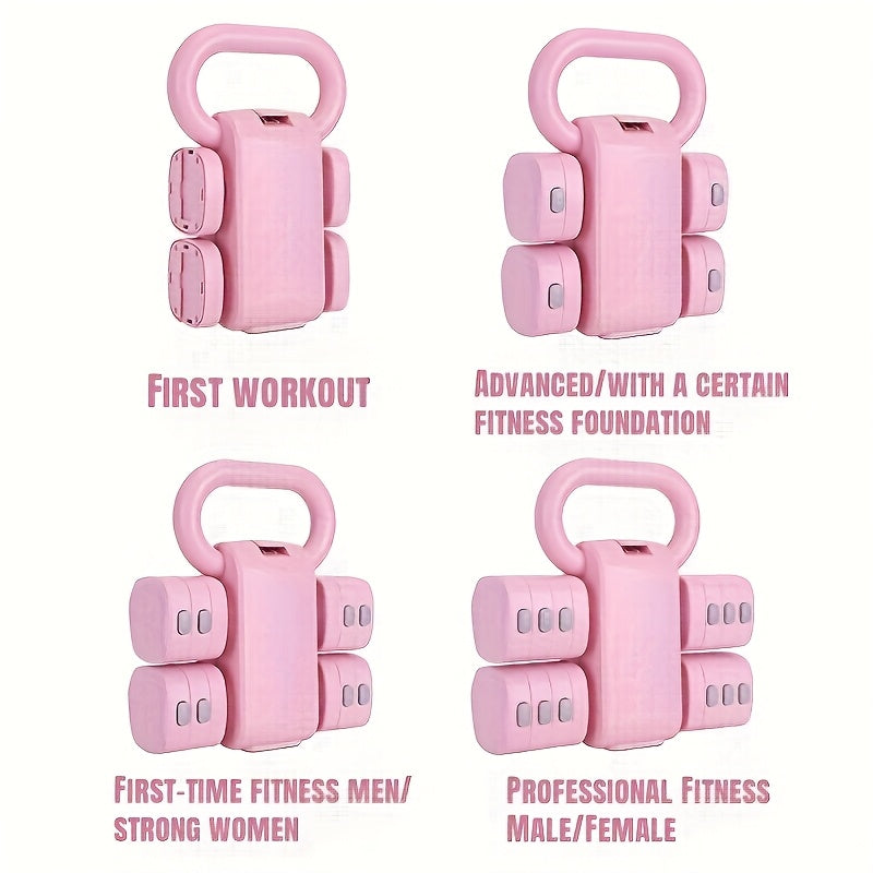 Dumbbell Kettlebell Set Home Fitness Kit - GilloServ