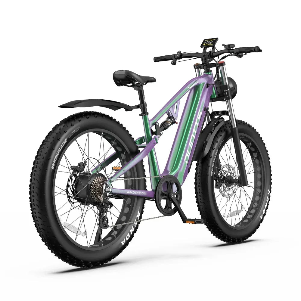 HOT Cross Country E26//E-Mountain Bike Dual Suspension For Adult 48V// 20Ah Battery Dual Motor Hydraulic Brake - GilloServ