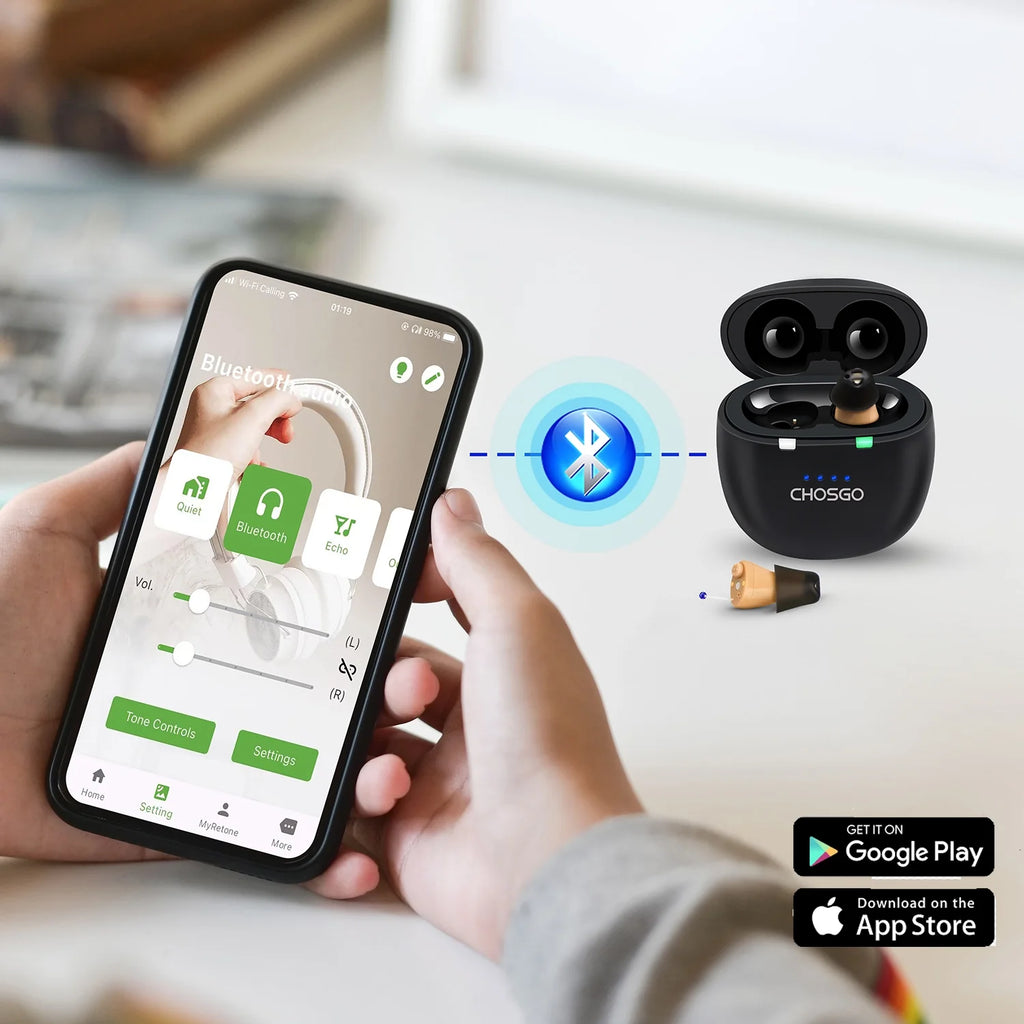 SmartU Bluetooth Hearing Aids - GilloServ