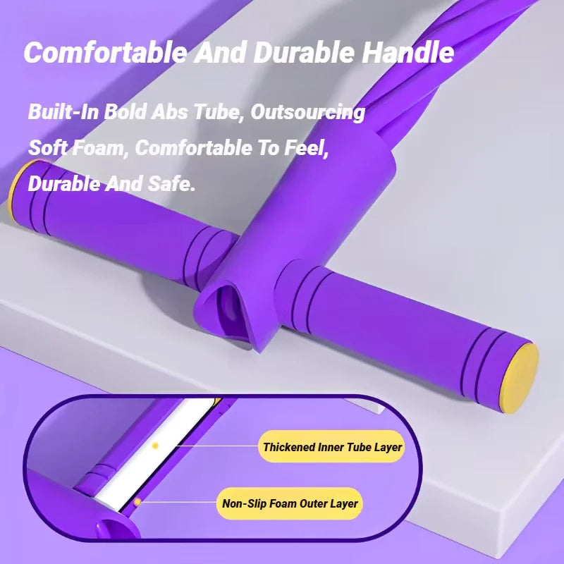 Four-Tube Tensioner Multi-Functional Household Fitness Yoga Abdominal Strengthening Elastic Band - GilloServ