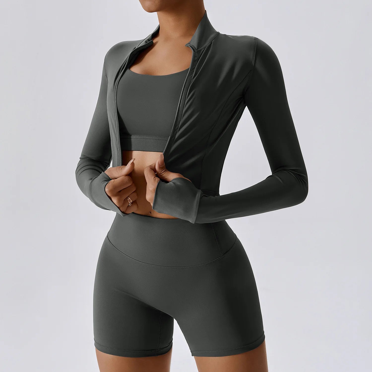 High Quality 3PCS Yoga Set Women Workout Sets Gym Sportswear Yoga Suit - GilloServ