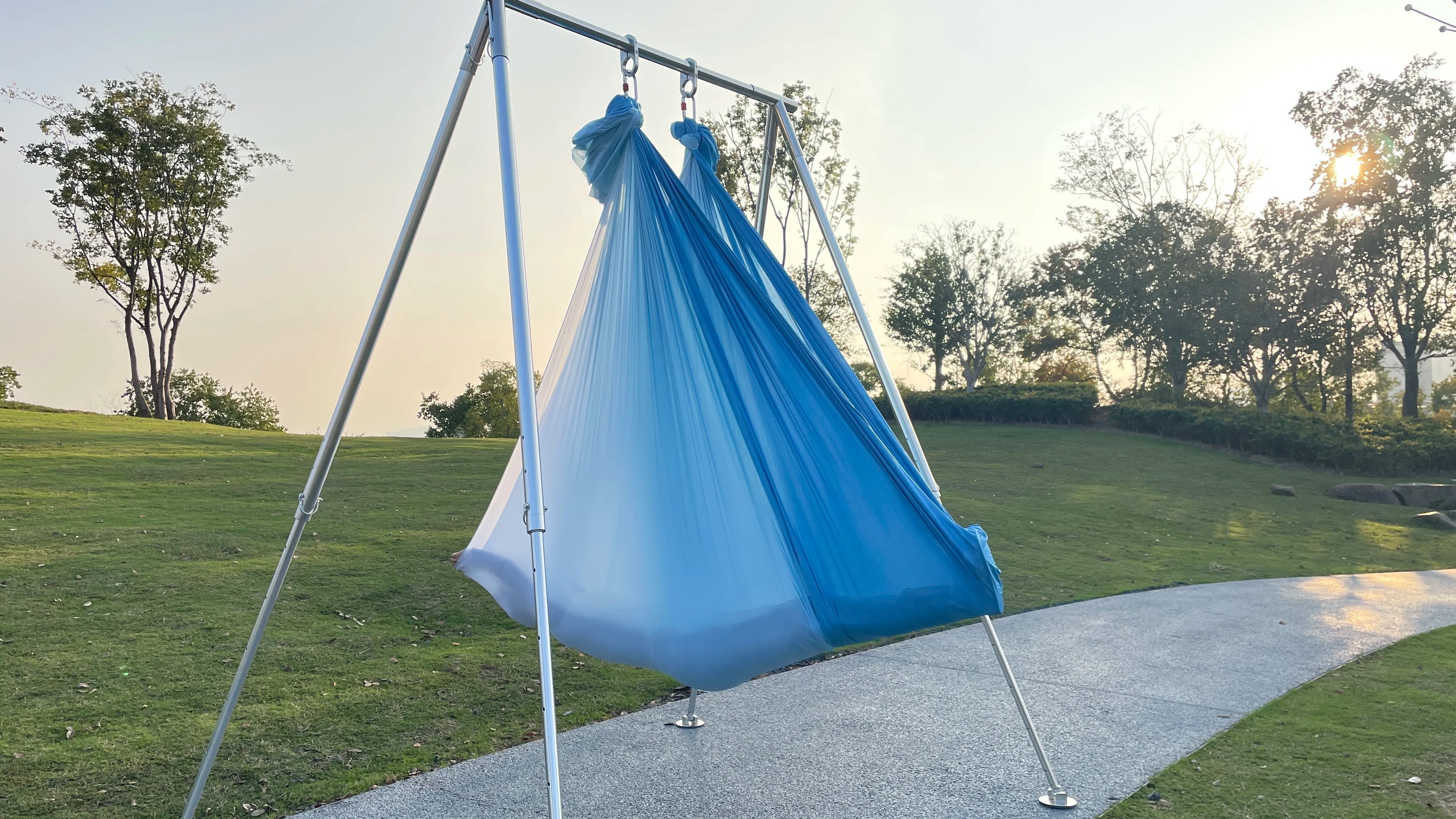 6 Meter Aerial Yoga Hammock Fabric: Colorful Premium Aerial Silks Fabric - GilloServ