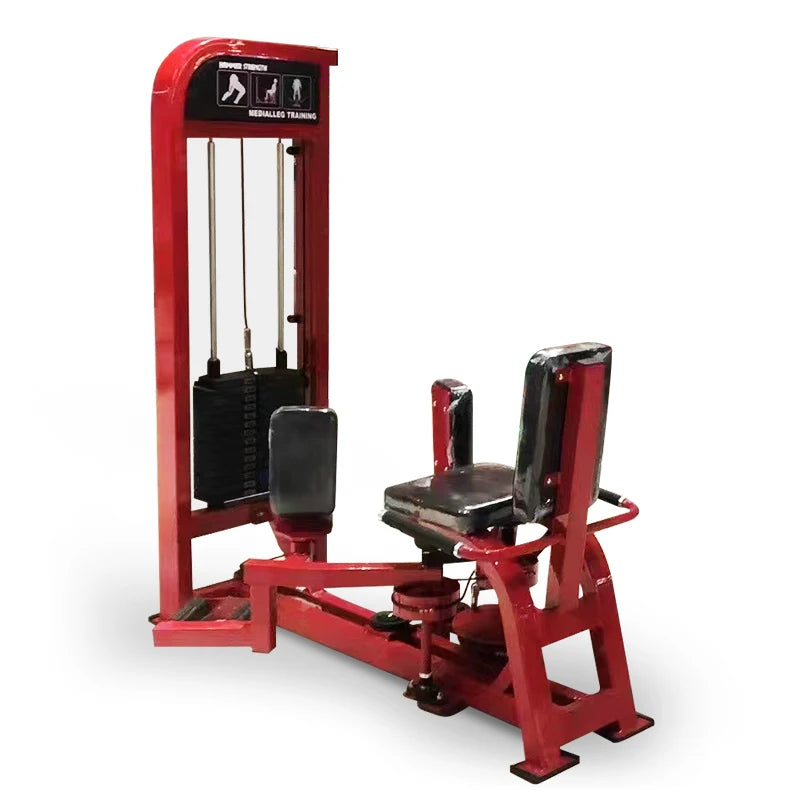 Heavy Duty Pin-Loaded Abductor & Adductor Machine Hip Training Gym Fitness Equipment - GilloServ