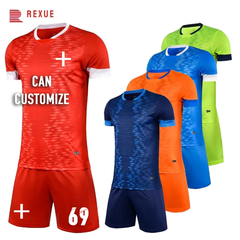 Soccer Kits Youth Football Uniforms Sets