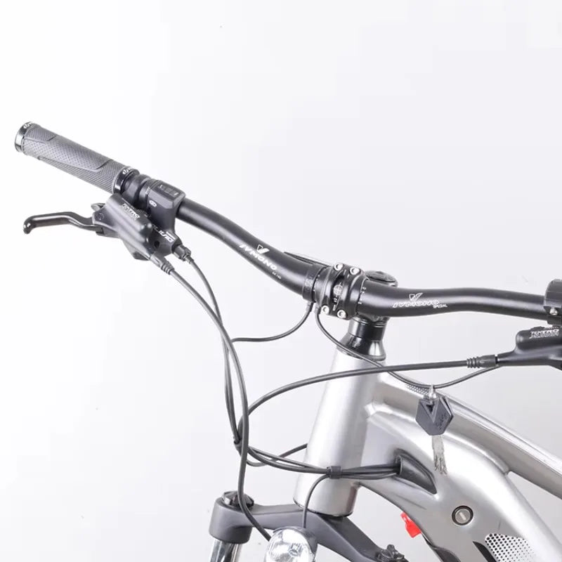 48V 500W Mid Drive Motor Full Suspension Electric Mountain Bike - GilloServ