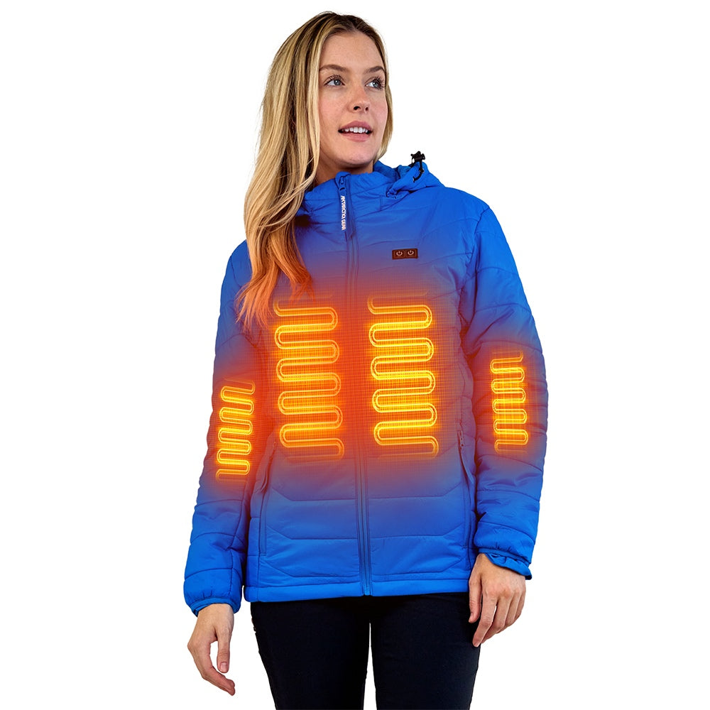 Lightweight Heating Jackets, Winter Coat For Women - GilloServ