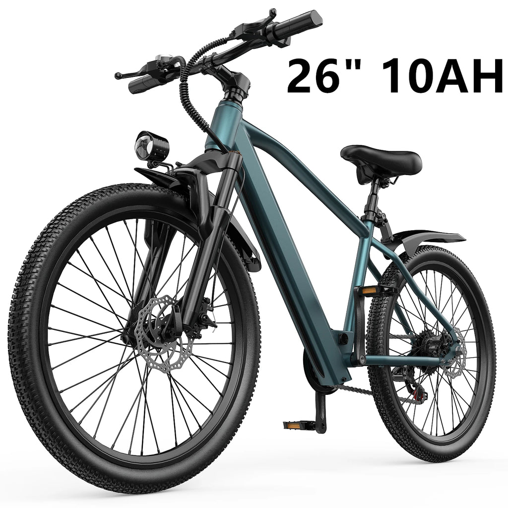 Commuter Electric Mountain Bike Electric Bicycles for Adults with 30-Mile Range - GilloServ