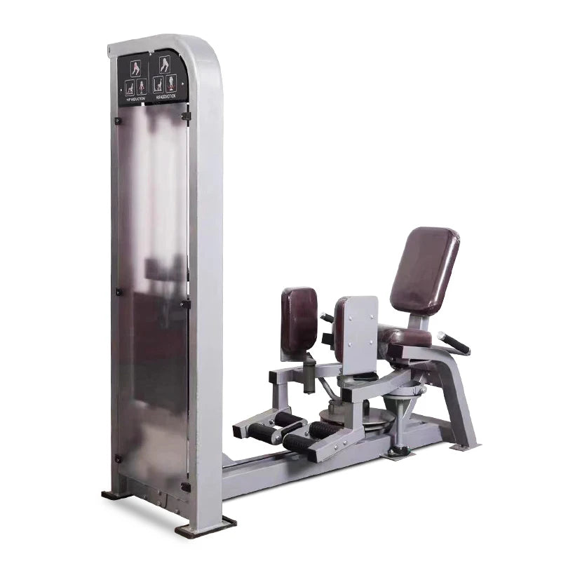 Heavy Duty Pin-Loaded Abductor & Adductor Machine Hip Training Gym Fitness Equipment - GilloServ