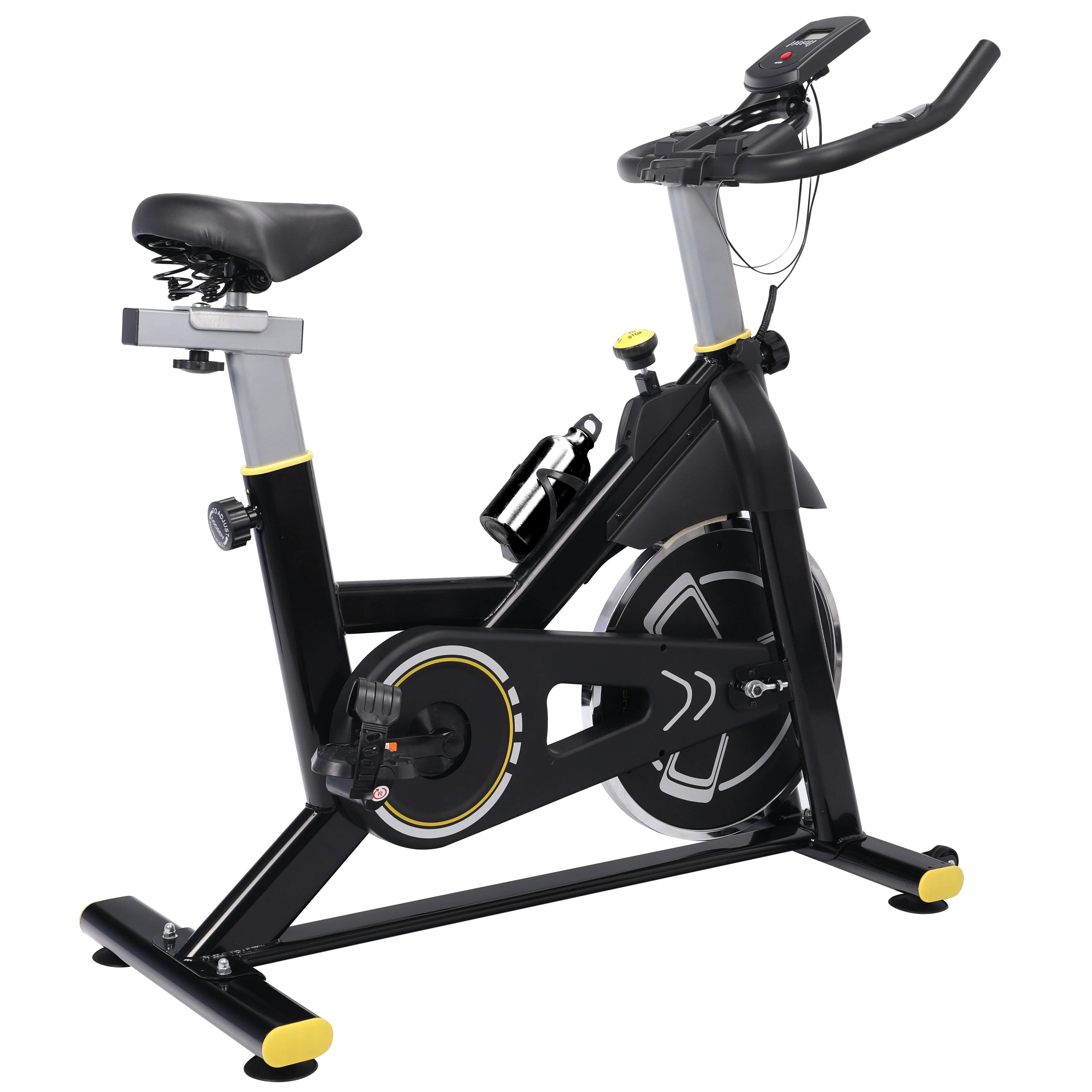Exercise Bike Home Gym Static Bicycle Silent Belt Drive-Magnetic