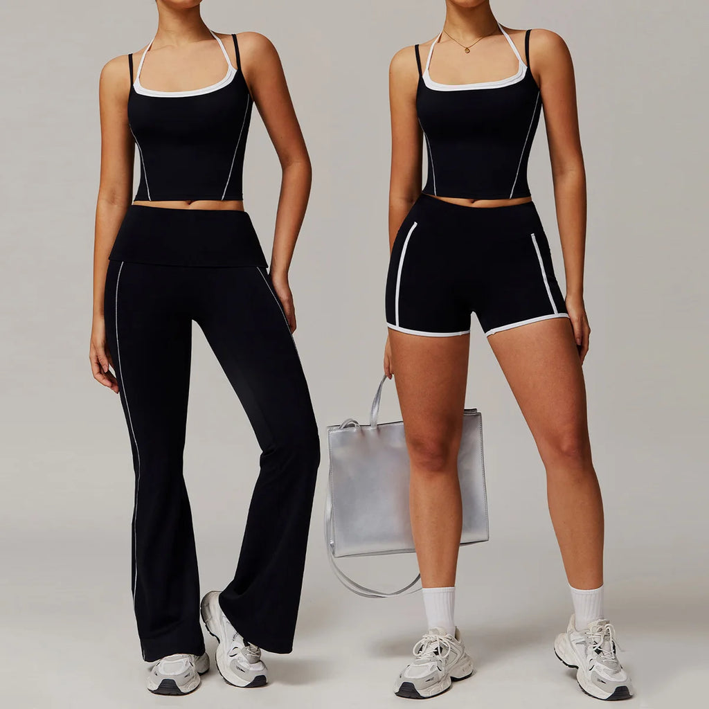 New Yoga Set 2 Pieces Workout Outfits Fitness Sportswear - GilloServ