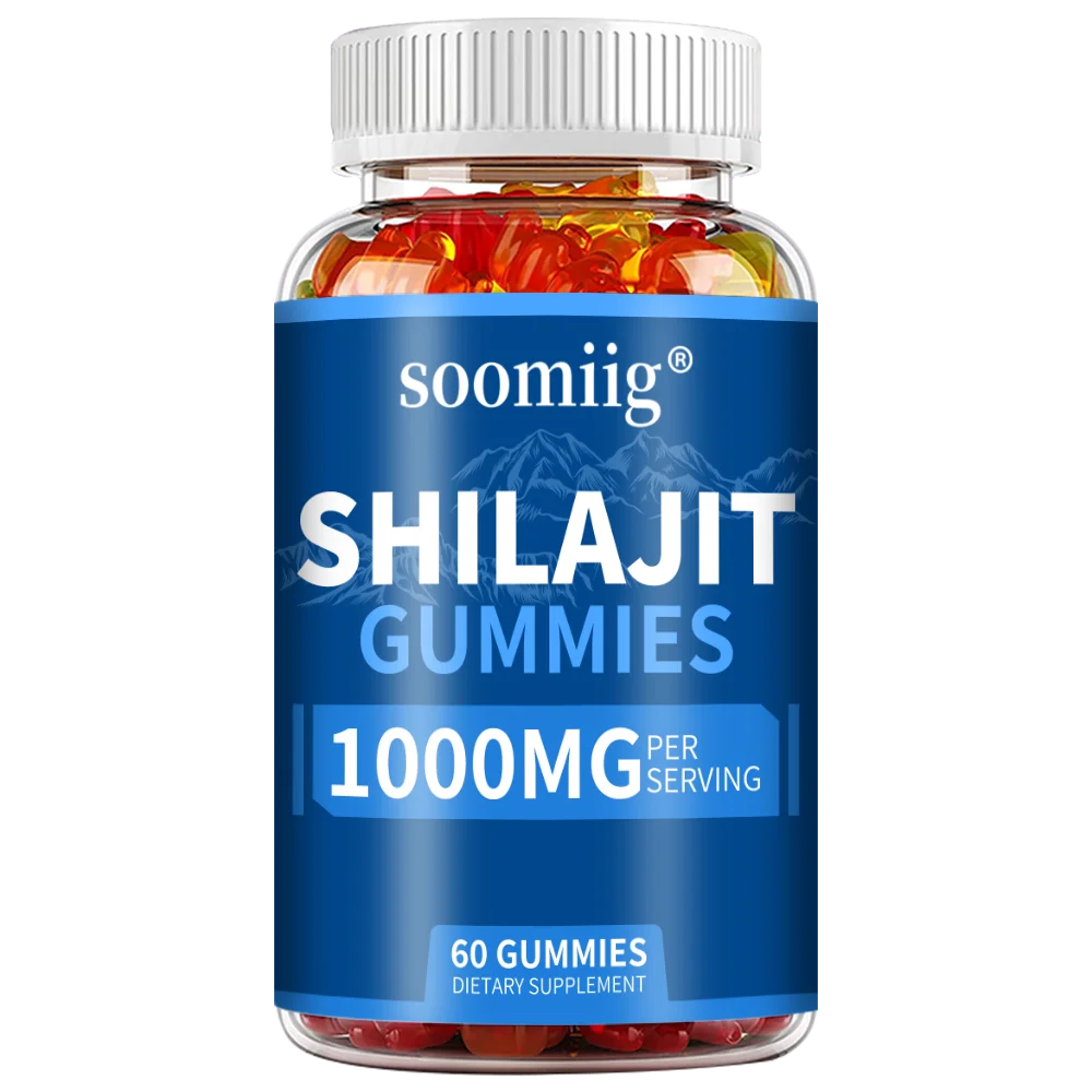 Shilajit Gummies - Stress Relief, Brain Health, Balanced Energy Levels - GilloServ