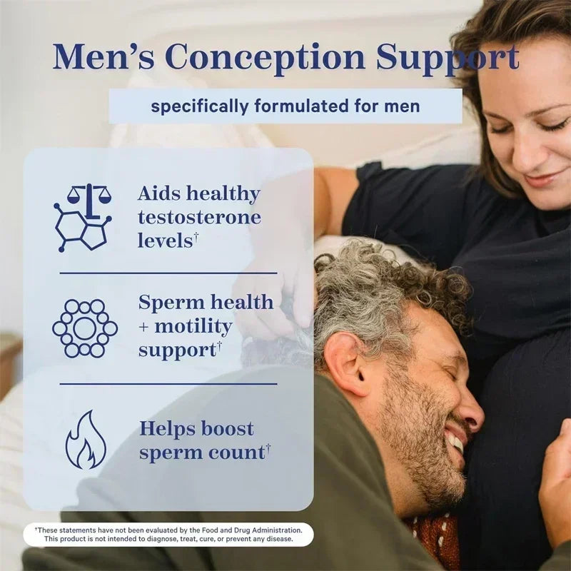 Male Fertility - Boosts Sperm Motility, Support Integrity, Support Male Reproductive Health - GilloServ