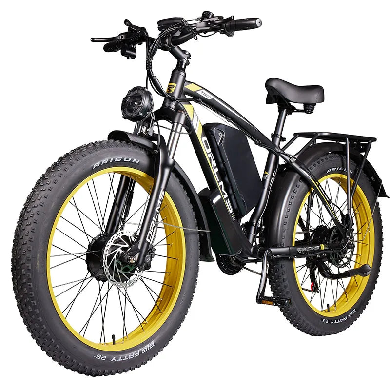 TS60 Electric Bicycle 1000W*2// 60V//25AH Battery A dult E-Bike Hydraulic Disc Brakes - GilloServ