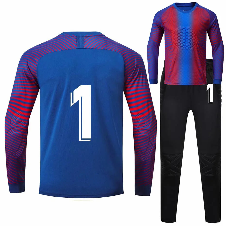 Men Football Goalkeeper Sets Uniforms - GilloServ