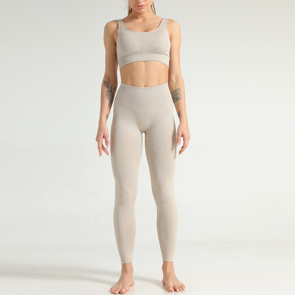 2 Piece Yoga Set Sports Bra and Leggings