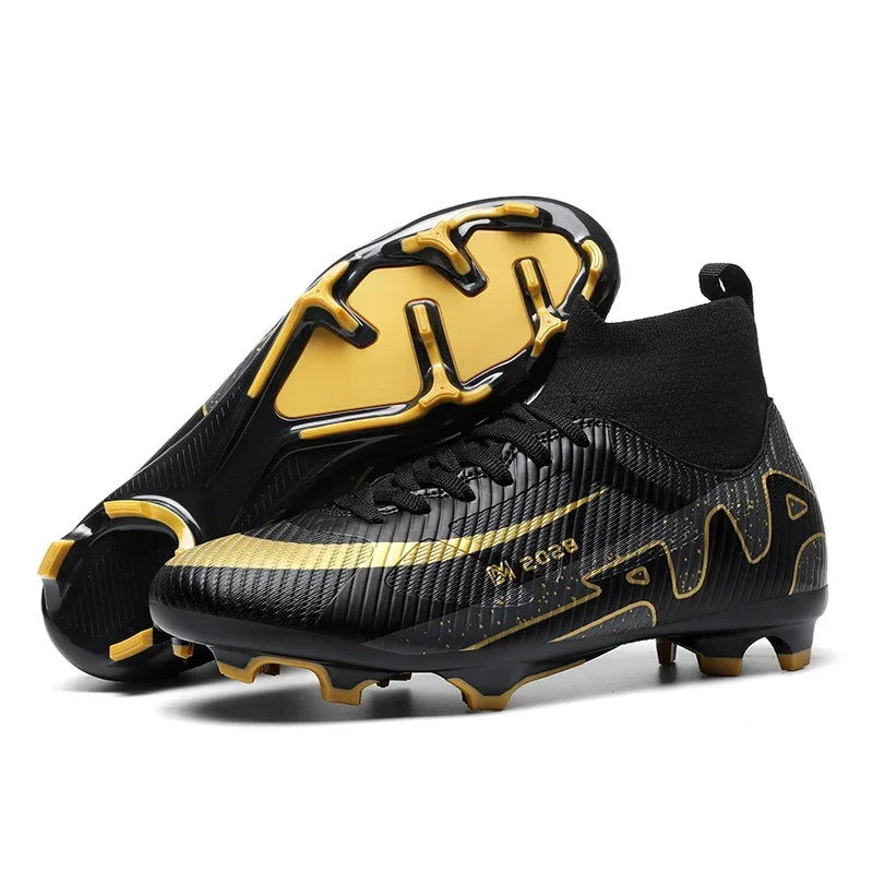 Best Quality New Ultralight Soccer Shoes//High Ankle Football Boots High-quality - GilloServ