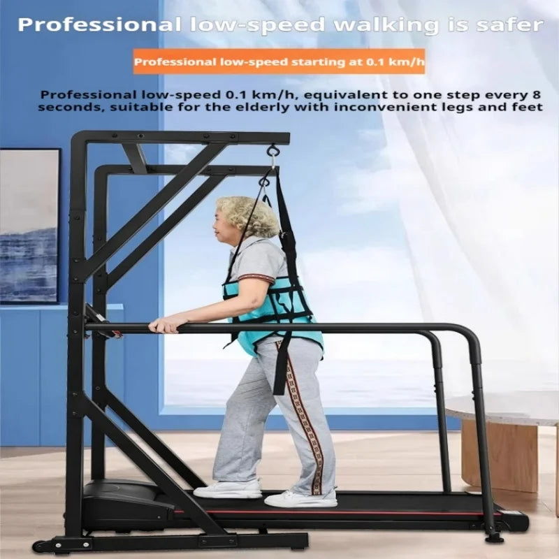 Rehabilitation Treadmill home elderly walking machine fitness exercise limb recovery - GilloServ