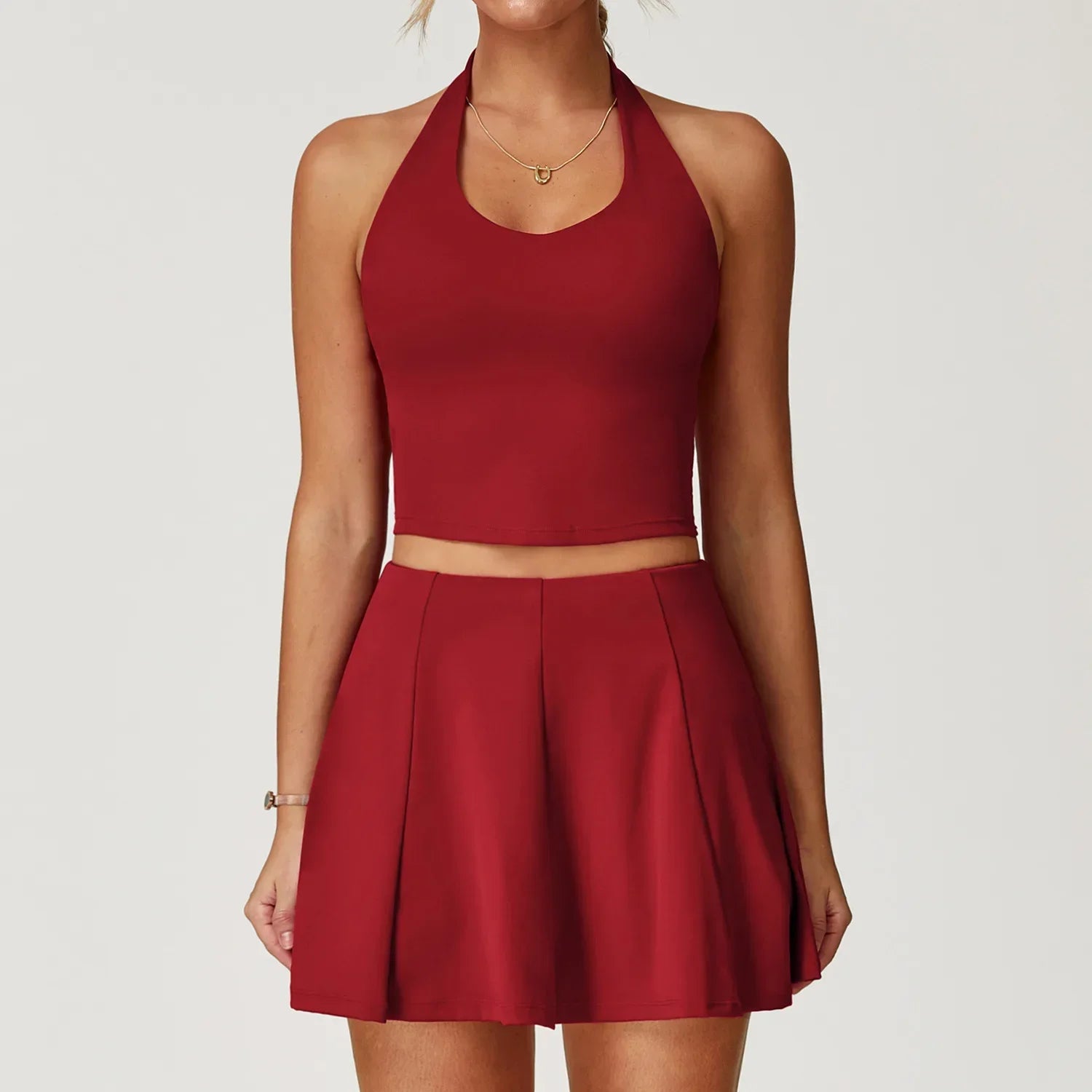 Tennis Suit Sports Fitness Naked Quick-drying Anti-light Golf Badminton - GilloServ