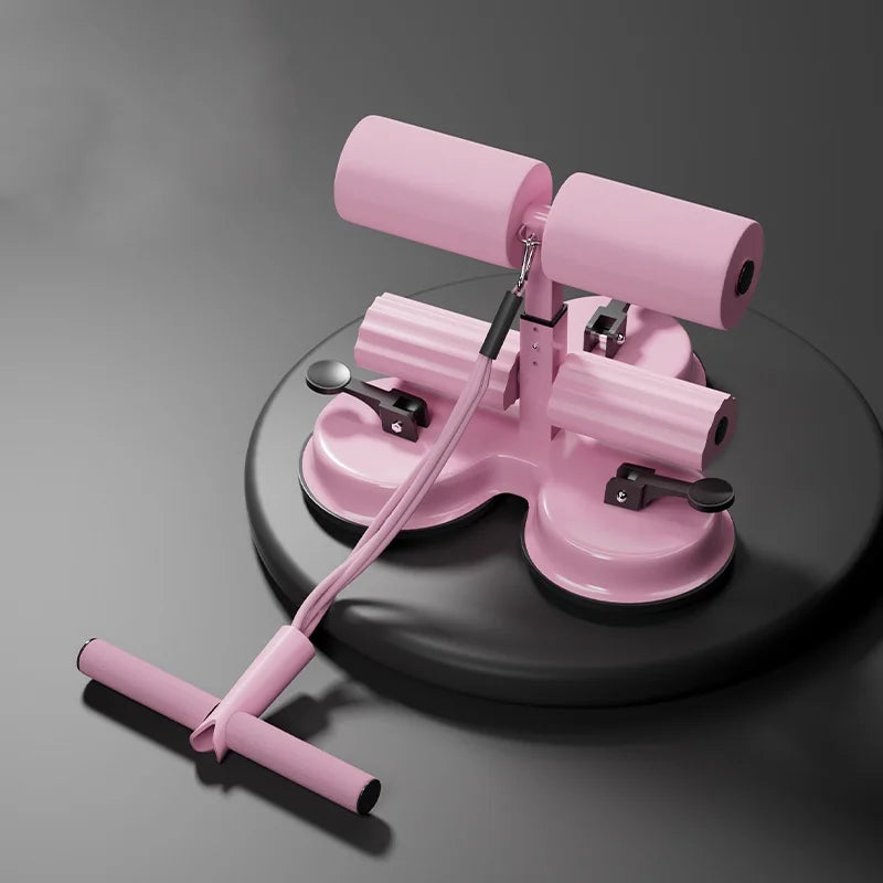 Adjustable Sit-Up Bar With 3 Suction Cups Portable Core