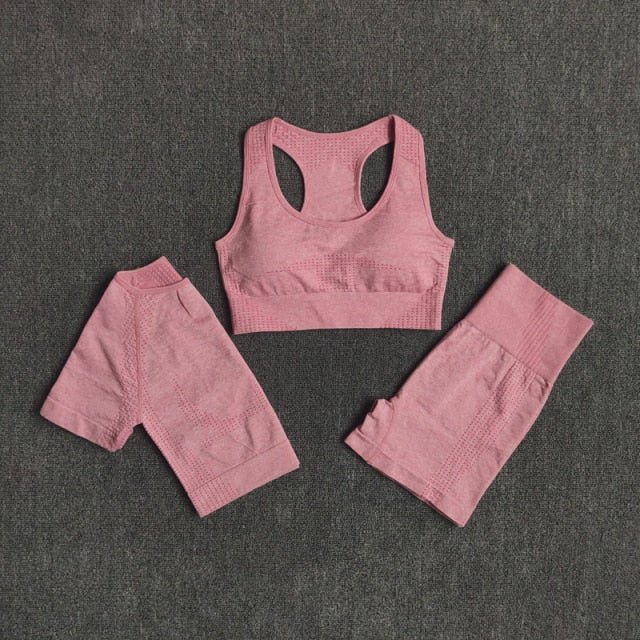 2/3/5PCS Seamless Women Yoga Set - GilloServ