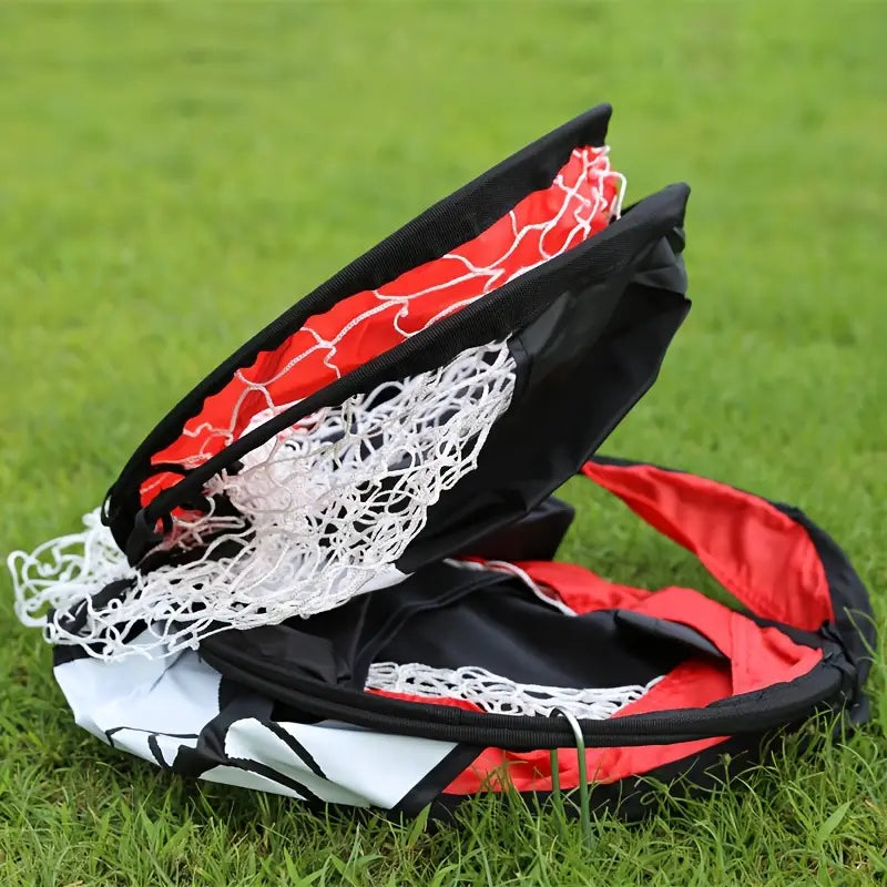 Portable Dual-Use Folding Soccer Goal