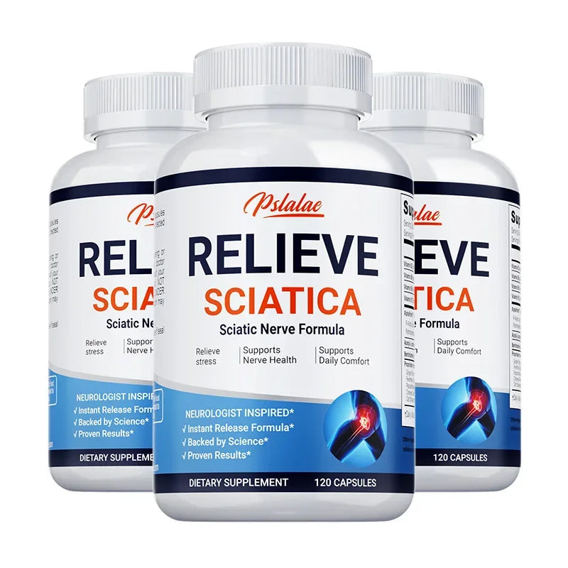 Relieve Sciatica - Relieve Pain, Improve Flexibility, Support Nerve and Joint Health, Relax Muscles - GilloServ