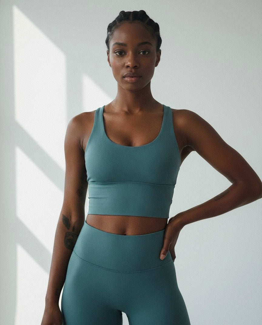 Naked-Feel Yoga Set Yoga Leggings Set Women Fitness Suit