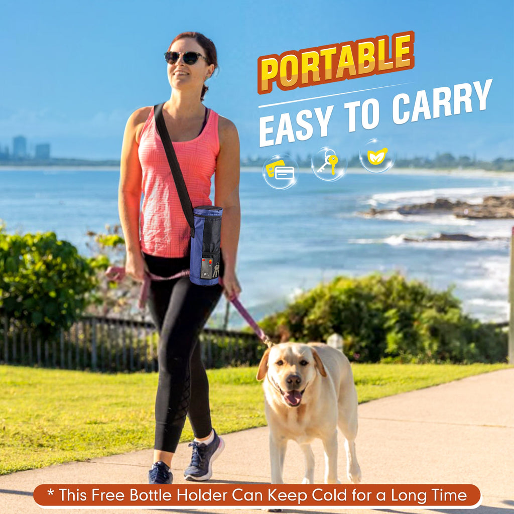 Foldable Freeze Dog Water Bottle - GilloServ