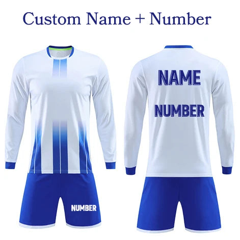 Shorts Full Sleeve Soccer Jersey Suit - GilloServ