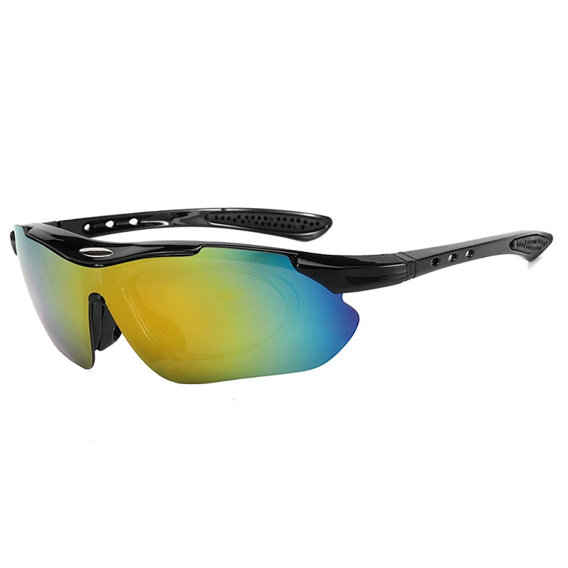 Men Women UV400 Riding Racing Cycling Eyewear Outdoor Anti-glare Mountain Road Bike Sunglasses Dustproof XC MTB Bicycle Glasses - GilloServ