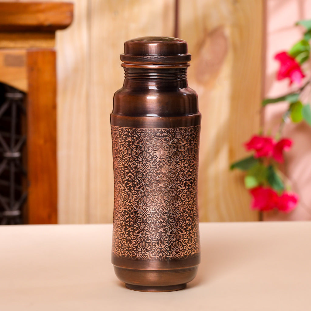 Copper Water Bottle (10.5 Inch) - GilloServ