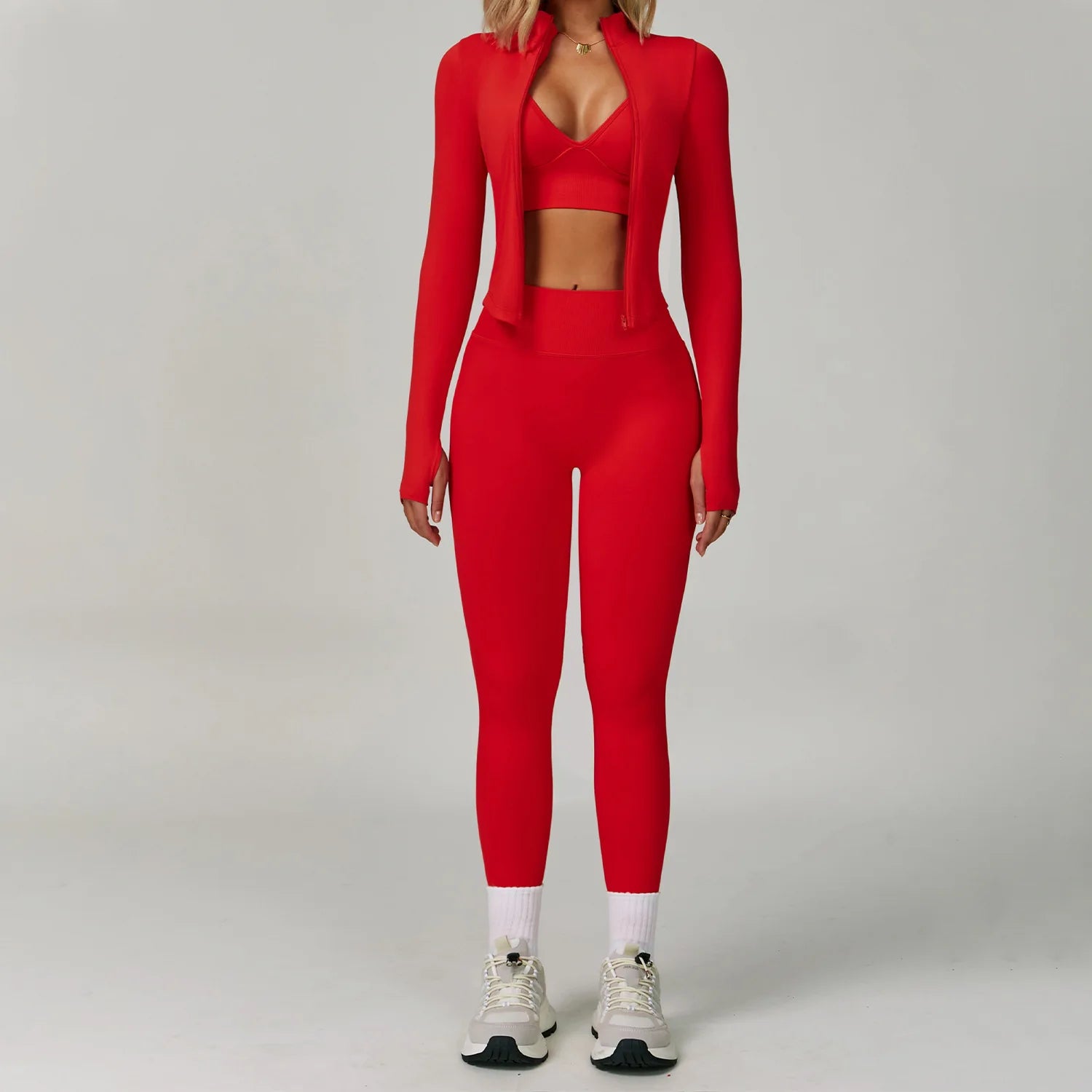 Yoga Gym Clothes Women Tracksuit// Workout //Outfits Fitness Set - GilloServ
