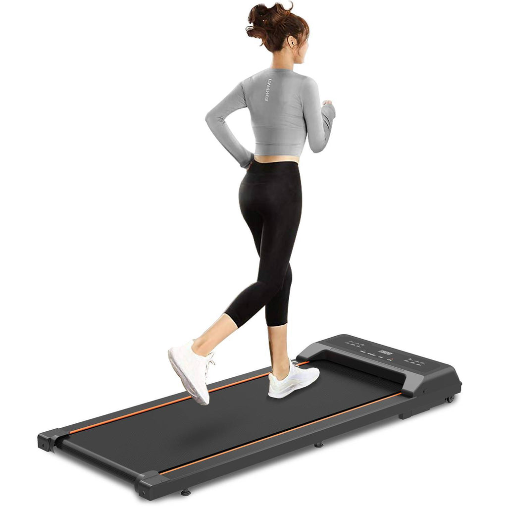 Walking Pad Under Desk Treadmill LED Display And Remote Control Portable Treadmill - GilloServ